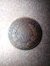 Old antique coin